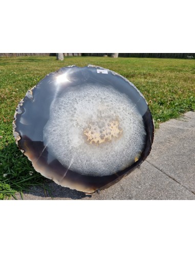 Ágata centro cristal Brasil 8,94 kg | Exclusiveminerals