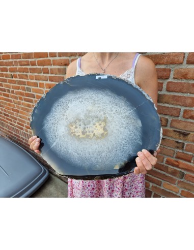 Ágata centro cristal Brasil 8,94 kg | Exclusiveminerals