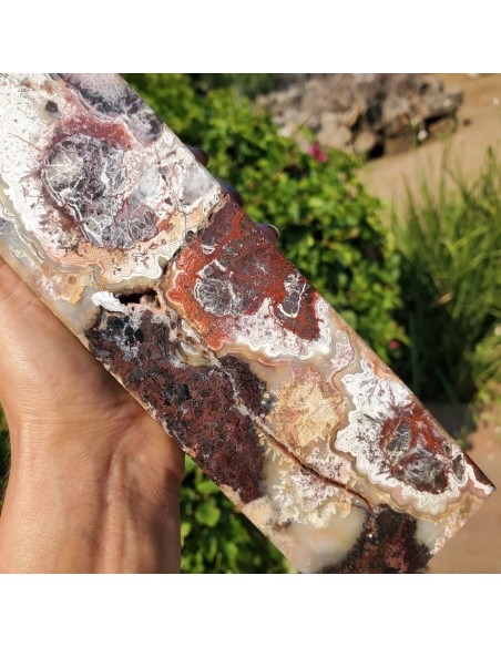Torre ágata Crazy Lace roja 2,11 kg – Exclusiveminerals