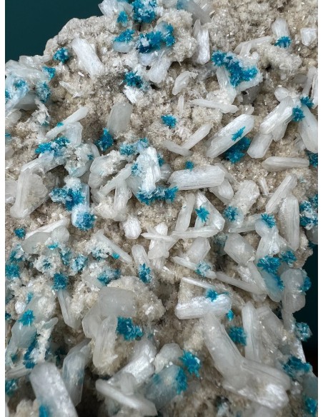 Cavansita y Estilbita XXL | Pune, India | Mineral Coleccionismo