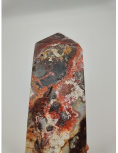 Torre ágata Crazy Lace roja 2,11 kg – Exclusiveminerals 2