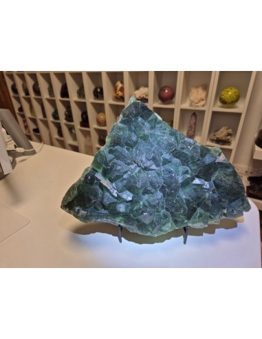 Fluorita verde cúbica 7,9 kg China – Exclusiveminerals