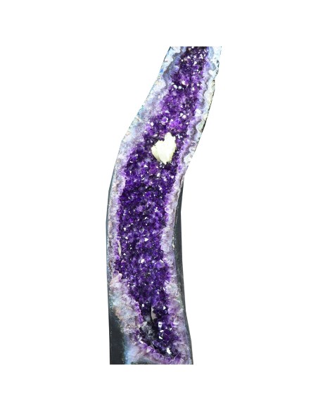 Geoda amatista 96 cm calcita | Exclusiveminerals